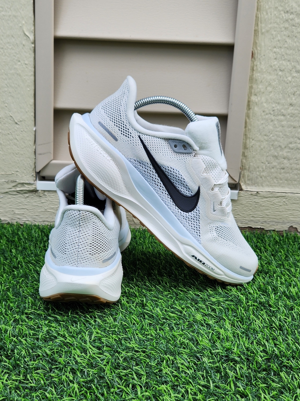 Nike Air Zoom Pegasus 41 Shoes Mens Size 8 Sail Anthracite Sneakers 4